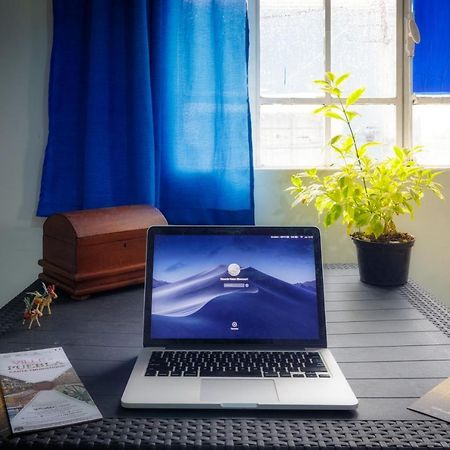 Hostal Azul Puebla Barrio El Alto Ngoại thất bức ảnh