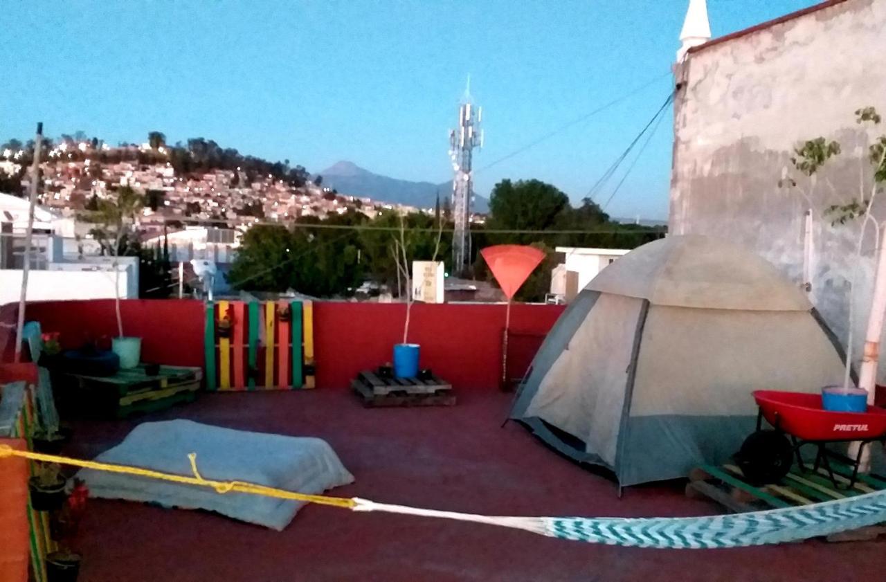 Hostal Azul Puebla Barrio El Alto Ngoại thất bức ảnh