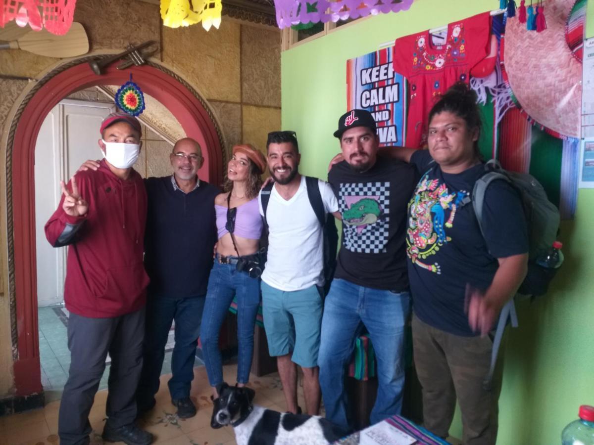 Hostal Azul Puebla Barrio El Alto Ngoại thất bức ảnh