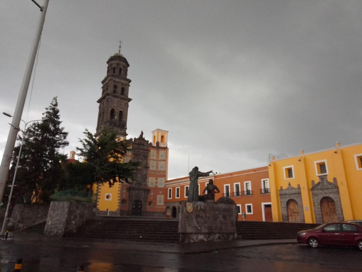 Hostal Azul Puebla Barrio El Alto Ngoại thất bức ảnh