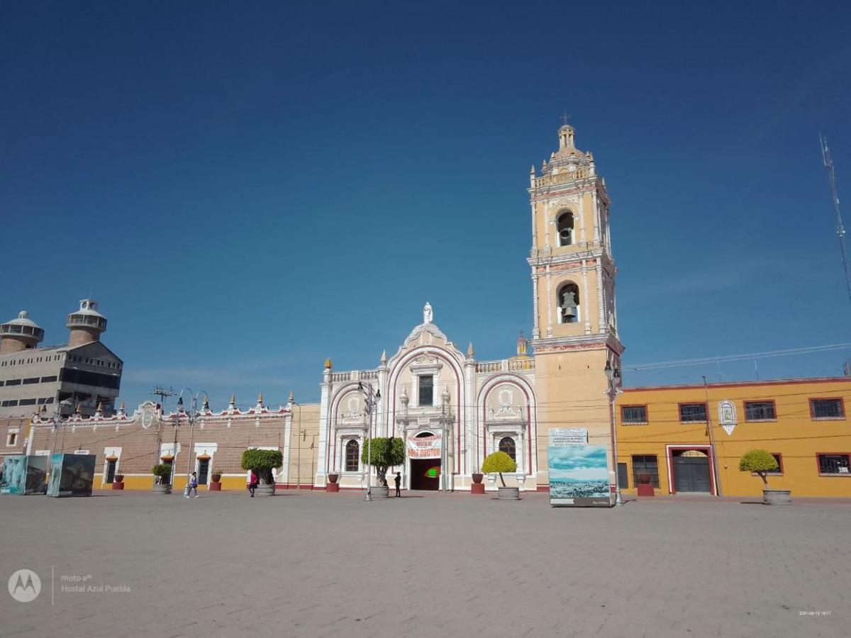 Hostal Azul Puebla Barrio El Alto Ngoại thất bức ảnh