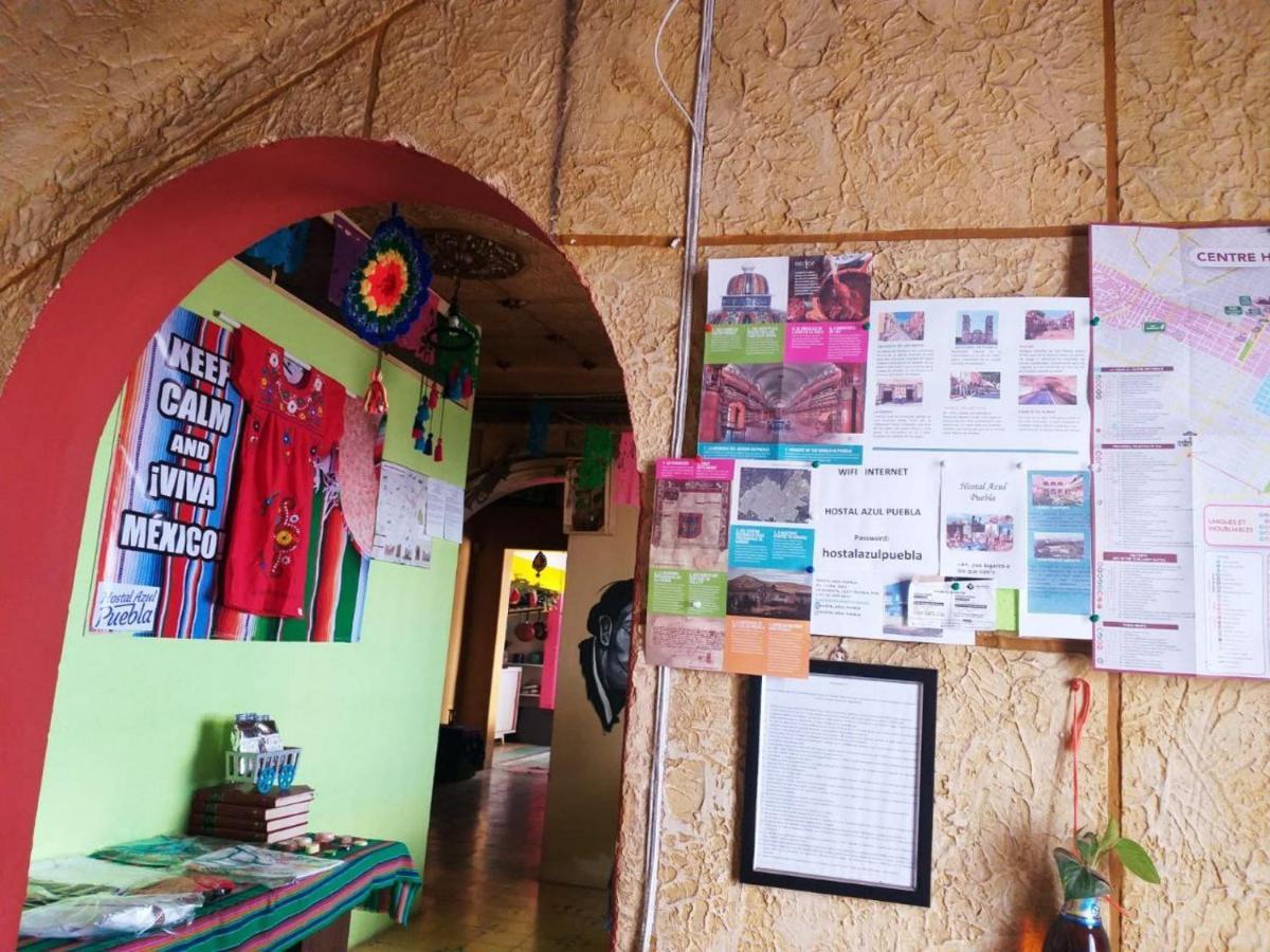 Hostal Azul Puebla Barrio El Alto Ngoại thất bức ảnh