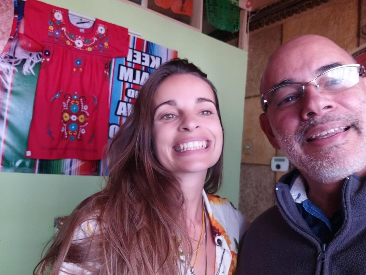 Hostal Azul Puebla Barrio El Alto Ngoại thất bức ảnh