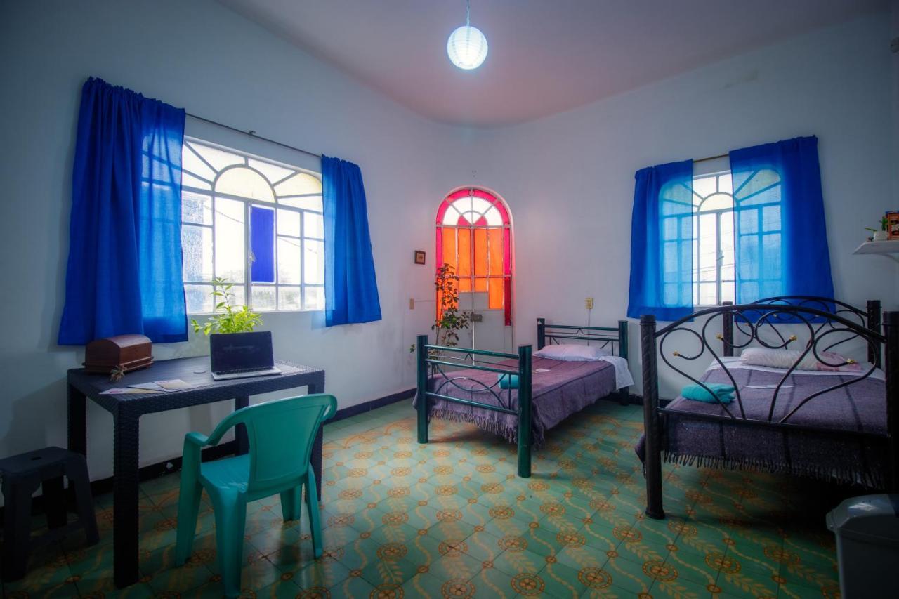 Hostal Azul Puebla Barrio El Alto Ngoại thất bức ảnh